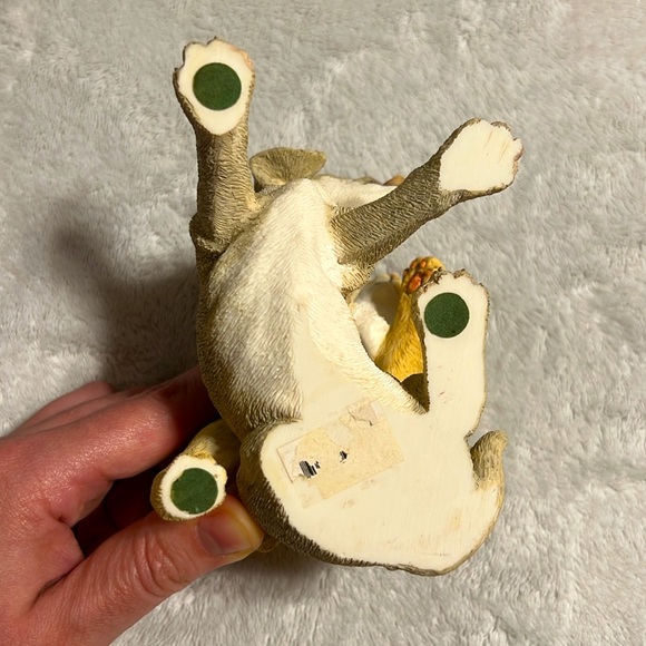 Puppy and Kitten are playing together figurine . Love and Friendship. Polyresin - Picture 8 of 10